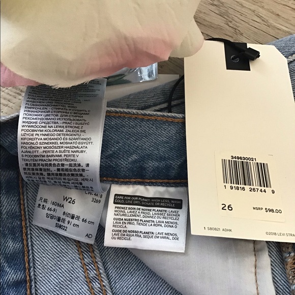 🛍LEVI’S DECONSTRUCTION SKIRT🎀 - Picture 5 of 7